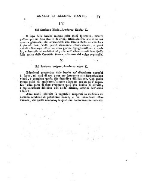 Opuscoli scelti sulle scienze e sulle arti. Tratti dagli Atti delle Accademie, e dalle altre collezioni filosofiche, e letterarie, dalle opere più recenti inglesi, tedesche, francesi, latine, e italiane, e da manoscritti originali, e inediti