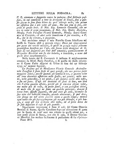 Opuscoli scelti sulle scienze e sulle arti. Tratti dagli Atti delle Accademie, e dalle altre collezioni filosofiche, e letterarie, dalle opere più recenti inglesi, tedesche, francesi, latine, e italiane, e da manoscritti originali, e inediti