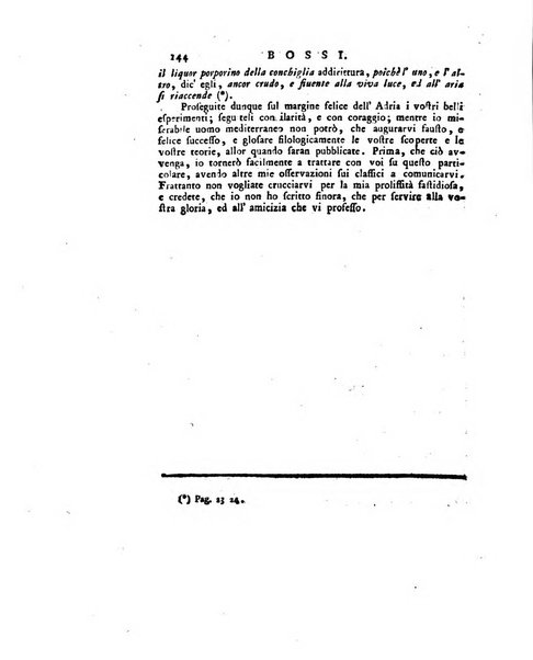 Opuscoli scelti sulle scienze e sulle arti. Tratti dagli Atti delle Accademie, e dalle altre collezioni filosofiche, e letterarie, dalle opere più recenti inglesi, tedesche, francesi, latine, e italiane, e da manoscritti originali, e inediti