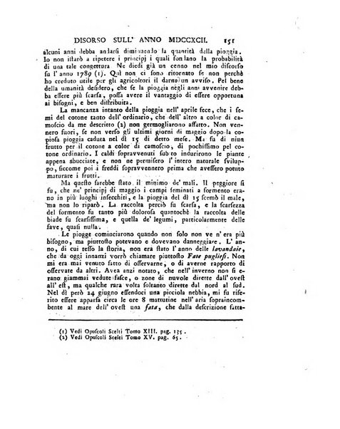 Opuscoli scelti sulle scienze e sulle arti. Tratti dagli Atti delle Accademie, e dalle altre collezioni filosofiche, e letterarie, dalle opere più recenti inglesi, tedesche, francesi, latine, e italiane, e da manoscritti originali, e inediti