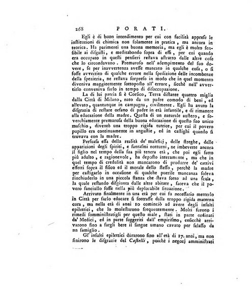 Opuscoli scelti sulle scienze e sulle arti. Tratti dagli Atti delle Accademie, e dalle altre collezioni filosofiche, e letterarie, dalle opere più recenti inglesi, tedesche, francesi, latine, e italiane, e da manoscritti originali, e inediti