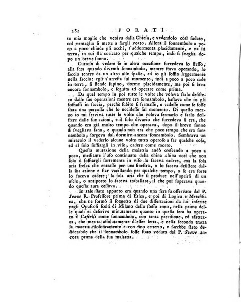 Opuscoli scelti sulle scienze e sulle arti. Tratti dagli Atti delle Accademie, e dalle altre collezioni filosofiche, e letterarie, dalle opere più recenti inglesi, tedesche, francesi, latine, e italiane, e da manoscritti originali, e inediti