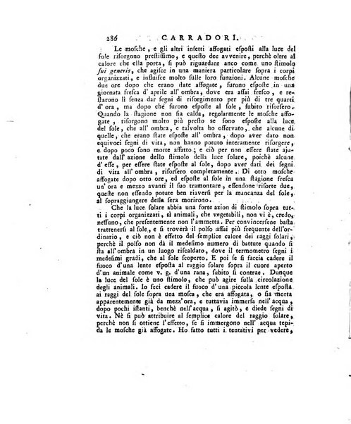 Opuscoli scelti sulle scienze e sulle arti. Tratti dagli Atti delle Accademie, e dalle altre collezioni filosofiche, e letterarie, dalle opere più recenti inglesi, tedesche, francesi, latine, e italiane, e da manoscritti originali, e inediti