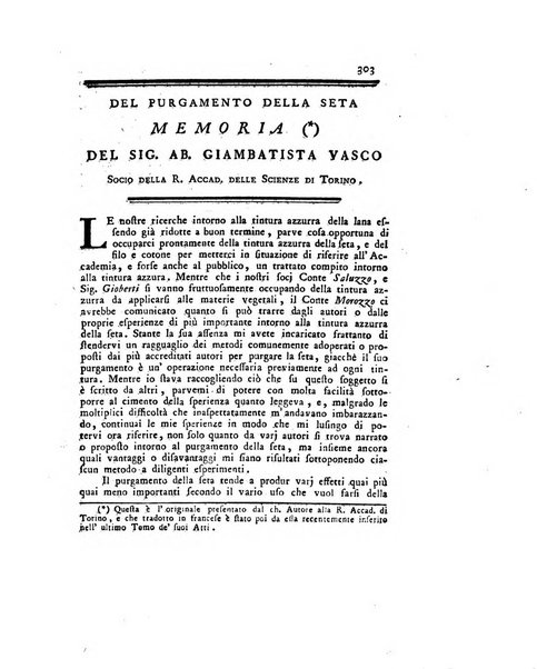 Opuscoli scelti sulle scienze e sulle arti. Tratti dagli Atti delle Accademie, e dalle altre collezioni filosofiche, e letterarie, dalle opere più recenti inglesi, tedesche, francesi, latine, e italiane, e da manoscritti originali, e inediti