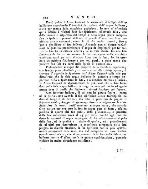 Opuscoli scelti sulle scienze e sulle arti. Tratti dagli Atti delle Accademie, e dalle altre collezioni filosofiche, e letterarie, dalle opere più recenti inglesi, tedesche, francesi, latine, e italiane, e da manoscritti originali, e inediti