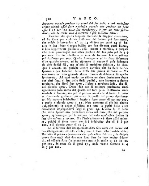 Opuscoli scelti sulle scienze e sulle arti. Tratti dagli Atti delle Accademie, e dalle altre collezioni filosofiche, e letterarie, dalle opere più recenti inglesi, tedesche, francesi, latine, e italiane, e da manoscritti originali, e inediti