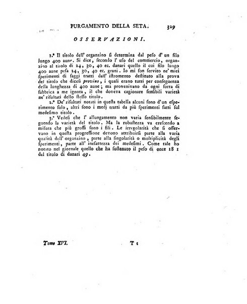 Opuscoli scelti sulle scienze e sulle arti. Tratti dagli Atti delle Accademie, e dalle altre collezioni filosofiche, e letterarie, dalle opere più recenti inglesi, tedesche, francesi, latine, e italiane, e da manoscritti originali, e inediti