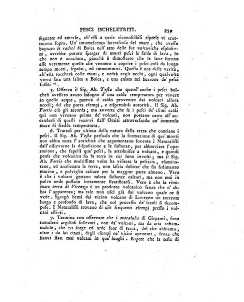 Opuscoli scelti sulle scienze e sulle arti. Tratti dagli Atti delle Accademie, e dalle altre collezioni filosofiche, e letterarie, dalle opere più recenti inglesi, tedesche, francesi, latine, e italiane, e da manoscritti originali, e inediti