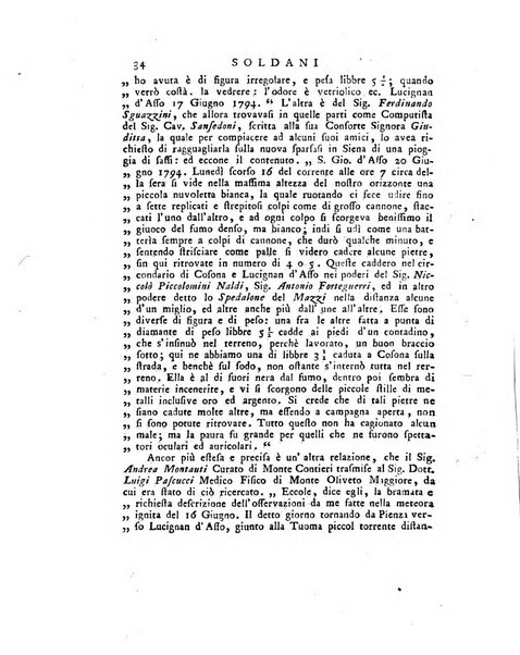 Opuscoli scelti sulle scienze e sulle arti. Tratti dagli Atti delle Accademie, e dalle altre collezioni filosofiche, e letterarie, dalle opere più recenti inglesi, tedesche, francesi, latine, e italiane, e da manoscritti originali, e inediti