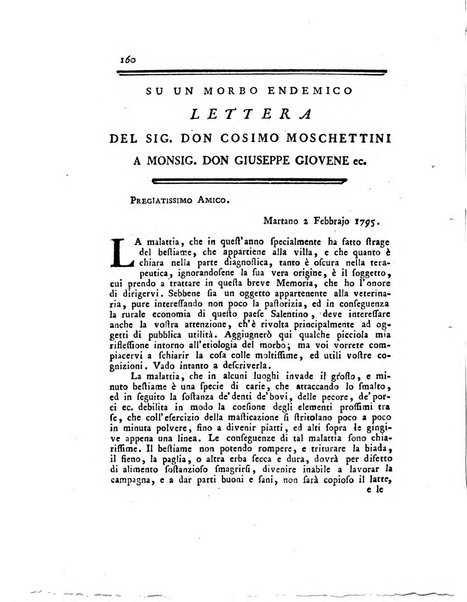 Opuscoli scelti sulle scienze e sulle arti. Tratti dagli Atti delle Accademie, e dalle altre collezioni filosofiche, e letterarie, dalle opere più recenti inglesi, tedesche, francesi, latine, e italiane, e da manoscritti originali, e inediti