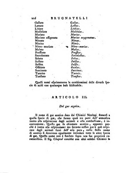 Opuscoli scelti sulle scienze e sulle arti. Tratti dagli Atti delle Accademie, e dalle altre collezioni filosofiche, e letterarie, dalle opere più recenti inglesi, tedesche, francesi, latine, e italiane, e da manoscritti originali, e inediti