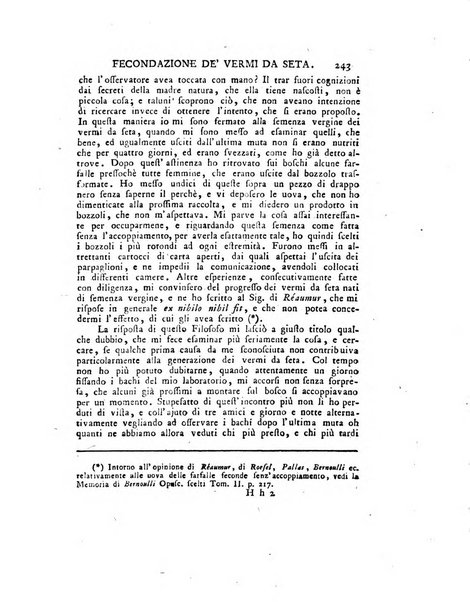 Opuscoli scelti sulle scienze e sulle arti. Tratti dagli Atti delle Accademie, e dalle altre collezioni filosofiche, e letterarie, dalle opere più recenti inglesi, tedesche, francesi, latine, e italiane, e da manoscritti originali, e inediti