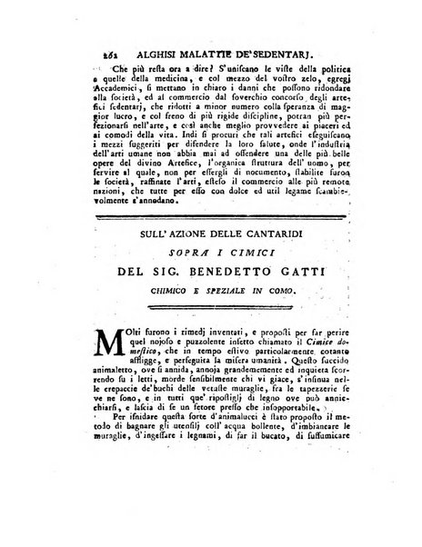 Opuscoli scelti sulle scienze e sulle arti. Tratti dagli Atti delle Accademie, e dalle altre collezioni filosofiche, e letterarie, dalle opere più recenti inglesi, tedesche, francesi, latine, e italiane, e da manoscritti originali, e inediti