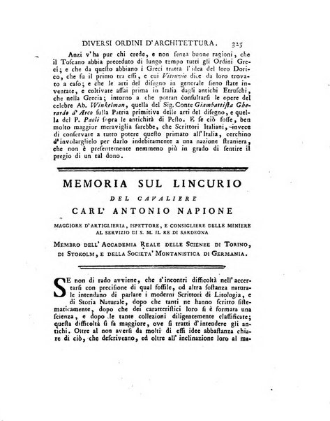 Opuscoli scelti sulle scienze e sulle arti. Tratti dagli Atti delle Accademie, e dalle altre collezioni filosofiche, e letterarie, dalle opere più recenti inglesi, tedesche, francesi, latine, e italiane, e da manoscritti originali, e inediti