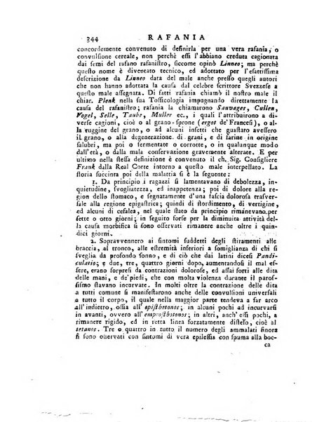 Opuscoli scelti sulle scienze e sulle arti. Tratti dagli Atti delle Accademie, e dalle altre collezioni filosofiche, e letterarie, dalle opere più recenti inglesi, tedesche, francesi, latine, e italiane, e da manoscritti originali, e inediti