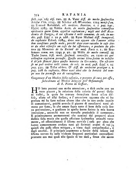 Opuscoli scelti sulle scienze e sulle arti. Tratti dagli Atti delle Accademie, e dalle altre collezioni filosofiche, e letterarie, dalle opere più recenti inglesi, tedesche, francesi, latine, e italiane, e da manoscritti originali, e inediti