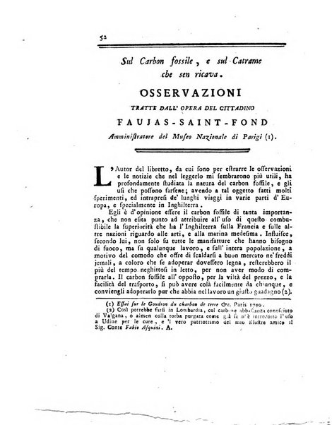 Opuscoli scelti sulle scienze e sulle arti. Tratti dagli Atti delle Accademie, e dalle altre collezioni filosofiche, e letterarie, dalle opere più recenti inglesi, tedesche, francesi, latine, e italiane, e da manoscritti originali, e inediti