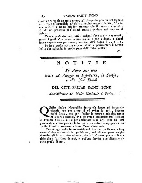 Opuscoli scelti sulle scienze e sulle arti. Tratti dagli Atti delle Accademie, e dalle altre collezioni filosofiche, e letterarie, dalle opere più recenti inglesi, tedesche, francesi, latine, e italiane, e da manoscritti originali, e inediti