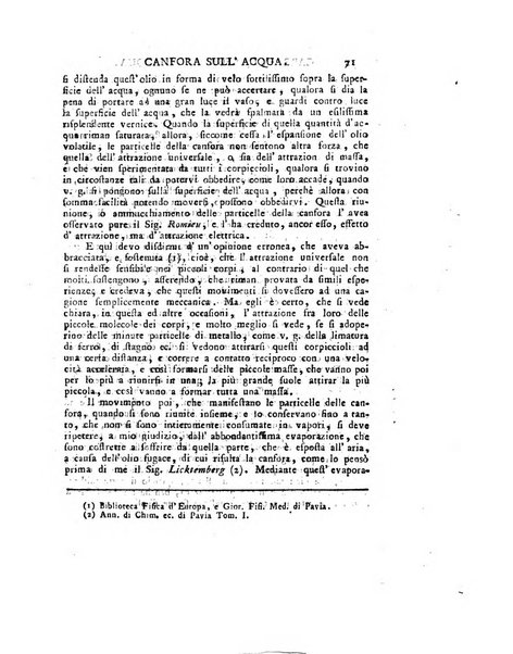 Opuscoli scelti sulle scienze e sulle arti. Tratti dagli Atti delle Accademie, e dalle altre collezioni filosofiche, e letterarie, dalle opere più recenti inglesi, tedesche, francesi, latine, e italiane, e da manoscritti originali, e inediti