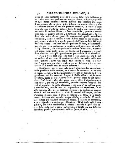 Opuscoli scelti sulle scienze e sulle arti. Tratti dagli Atti delle Accademie, e dalle altre collezioni filosofiche, e letterarie, dalle opere più recenti inglesi, tedesche, francesi, latine, e italiane, e da manoscritti originali, e inediti