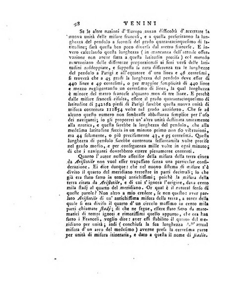 Opuscoli scelti sulle scienze e sulle arti. Tratti dagli Atti delle Accademie, e dalle altre collezioni filosofiche, e letterarie, dalle opere più recenti inglesi, tedesche, francesi, latine, e italiane, e da manoscritti originali, e inediti