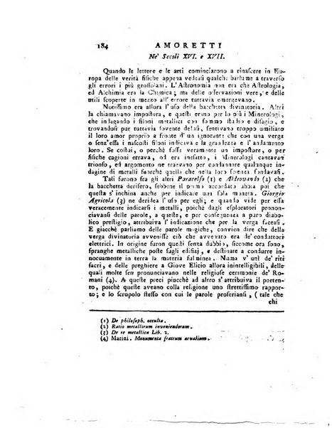 Opuscoli scelti sulle scienze e sulle arti. Tratti dagli Atti delle Accademie, e dalle altre collezioni filosofiche, e letterarie, dalle opere più recenti inglesi, tedesche, francesi, latine, e italiane, e da manoscritti originali, e inediti