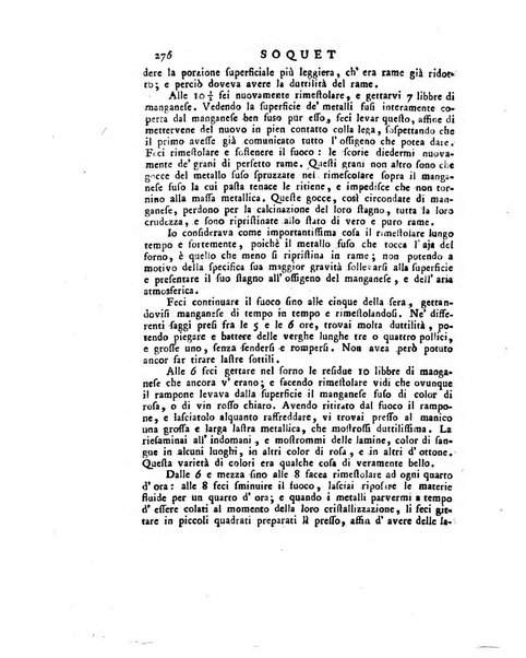 Opuscoli scelti sulle scienze e sulle arti. Tratti dagli Atti delle Accademie, e dalle altre collezioni filosofiche, e letterarie, dalle opere più recenti inglesi, tedesche, francesi, latine, e italiane, e da manoscritti originali, e inediti