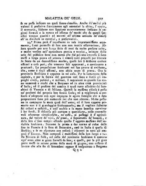 Opuscoli scelti sulle scienze e sulle arti. Tratti dagli Atti delle Accademie, e dalle altre collezioni filosofiche, e letterarie, dalle opere più recenti inglesi, tedesche, francesi, latine, e italiane, e da manoscritti originali, e inediti