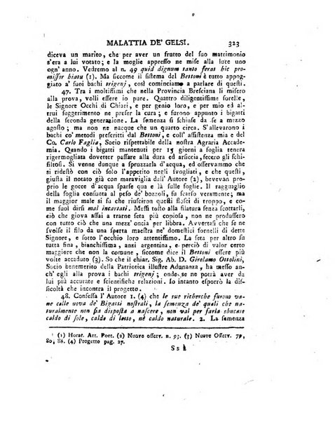 Opuscoli scelti sulle scienze e sulle arti. Tratti dagli Atti delle Accademie, e dalle altre collezioni filosofiche, e letterarie, dalle opere più recenti inglesi, tedesche, francesi, latine, e italiane, e da manoscritti originali, e inediti