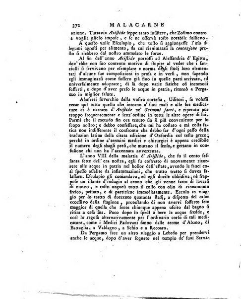 Opuscoli scelti sulle scienze e sulle arti. Tratti dagli Atti delle Accademie, e dalle altre collezioni filosofiche, e letterarie, dalle opere più recenti inglesi, tedesche, francesi, latine, e italiane, e da manoscritti originali, e inediti