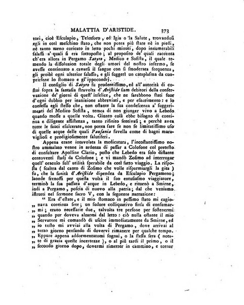 Opuscoli scelti sulle scienze e sulle arti. Tratti dagli Atti delle Accademie, e dalle altre collezioni filosofiche, e letterarie, dalle opere più recenti inglesi, tedesche, francesi, latine, e italiane, e da manoscritti originali, e inediti