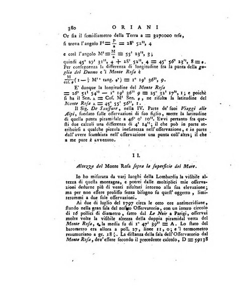 Opuscoli scelti sulle scienze e sulle arti. Tratti dagli Atti delle Accademie, e dalle altre collezioni filosofiche, e letterarie, dalle opere più recenti inglesi, tedesche, francesi, latine, e italiane, e da manoscritti originali, e inediti