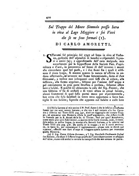 Opuscoli scelti sulle scienze e sulle arti. Tratti dagli Atti delle Accademie, e dalle altre collezioni filosofiche, e letterarie, dalle opere più recenti inglesi, tedesche, francesi, latine, e italiane, e da manoscritti originali, e inediti