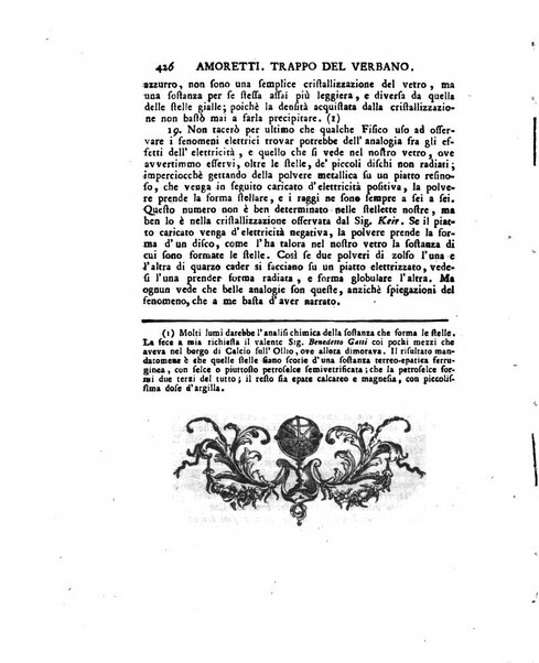 Opuscoli scelti sulle scienze e sulle arti. Tratti dagli Atti delle Accademie, e dalle altre collezioni filosofiche, e letterarie, dalle opere più recenti inglesi, tedesche, francesi, latine, e italiane, e da manoscritti originali, e inediti