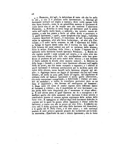 Opuscoli scelti sulle scienze e sulle arti. Tratti dagli Atti delle Accademie, e dalle altre collezioni filosofiche, e letterarie, dalle opere più recenti inglesi, tedesche, francesi, latine, e italiane, e da manoscritti originali, e inediti