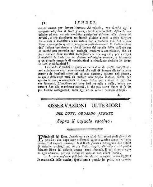 Opuscoli scelti sulle scienze e sulle arti. Tratti dagli Atti delle Accademie, e dalle altre collezioni filosofiche, e letterarie, dalle opere più recenti inglesi, tedesche, francesi, latine, e italiane, e da manoscritti originali, e inediti