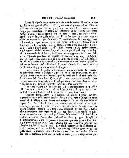 Opuscoli scelti sulle scienze e sulle arti. Tratti dagli Atti delle Accademie, e dalle altre collezioni filosofiche, e letterarie, dalle opere più recenti inglesi, tedesche, francesi, latine, e italiane, e da manoscritti originali, e inediti