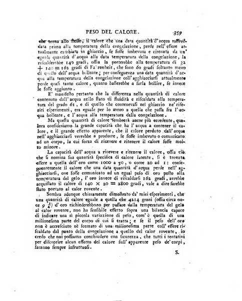 Opuscoli scelti sulle scienze e sulle arti. Tratti dagli Atti delle Accademie, e dalle altre collezioni filosofiche, e letterarie, dalle opere più recenti inglesi, tedesche, francesi, latine, e italiane, e da manoscritti originali, e inediti