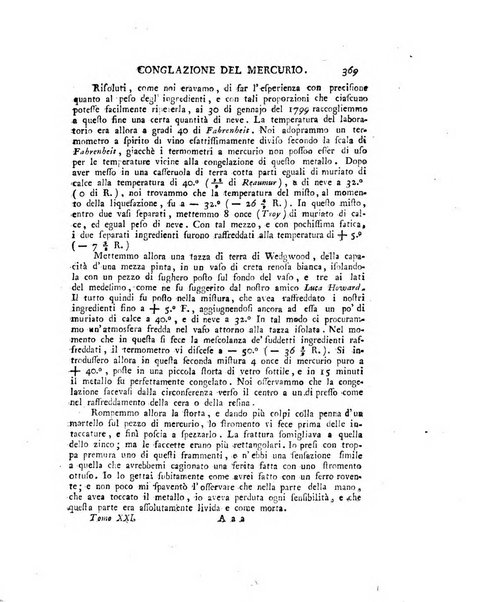 Opuscoli scelti sulle scienze e sulle arti. Tratti dagli Atti delle Accademie, e dalle altre collezioni filosofiche, e letterarie, dalle opere più recenti inglesi, tedesche, francesi, latine, e italiane, e da manoscritti originali, e inediti