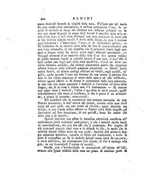 Opuscoli scelti sulle scienze e sulle arti. Tratti dagli Atti delle Accademie, e dalle altre collezioni filosofiche, e letterarie, dalle opere più recenti inglesi, tedesche, francesi, latine, e italiane, e da manoscritti originali, e inediti