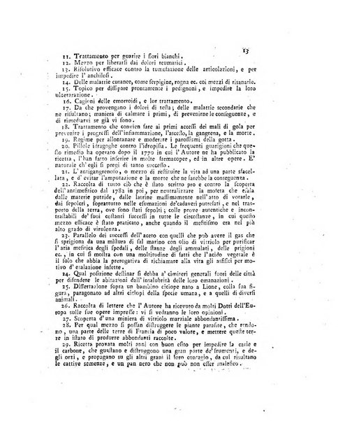 Opuscoli scelti sulle scienze e sulle arti. Tratti dagli Atti delle Accademie, e dalle altre collezioni filosofiche, e letterarie, dalle opere più recenti inglesi, tedesche, francesi, latine, e italiane, e da manoscritti originali, e inediti