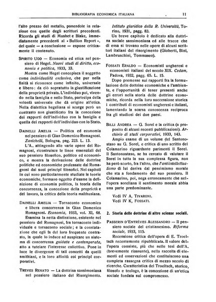 Bibliografia economica italiana