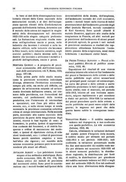 Bibliografia economica italiana