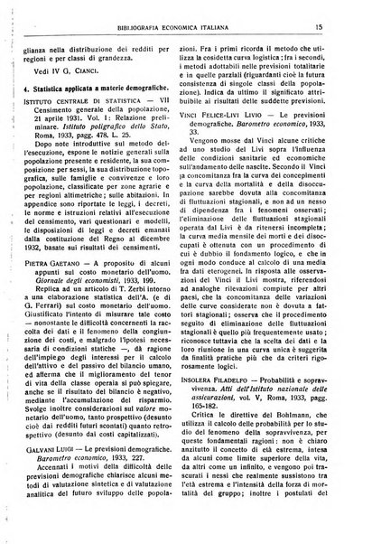 Bibliografia economica italiana