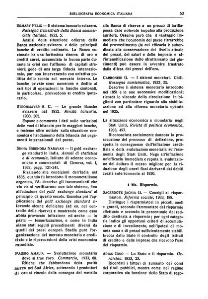 Bibliografia economica italiana