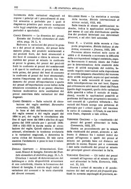 Bibliografia economica italiana