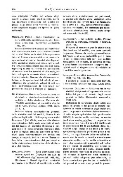 Bibliografia economica italiana