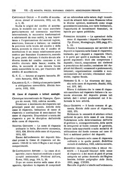 Bibliografia economica italiana