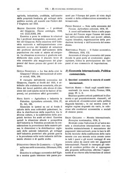 Bibliografia economica italiana