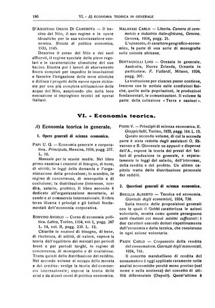 Bibliografia economica italiana